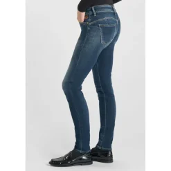 Jeans push-up slim PULP, longueur 34 bleu en coton Hattie