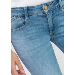Jeans push-up slim PULP, longueur 34 bleu Amy