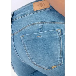 Jeans push-up slim PULP, longueur 34 bleu Amy
