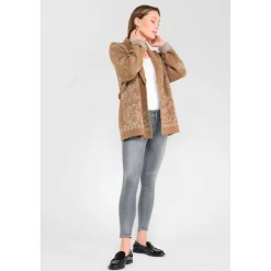 Jeans push-up slim PULP, 7/8ème gris Vox en coton