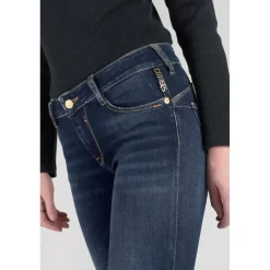 Jeans push-up slim PULP, 7/8ème bleu en coton Joy