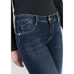 Jeans push-up slim PULP, 7/8ème bleu en coton Joy