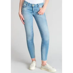 Jeans push-up slim PULP, 7/8ème bleu Ava
