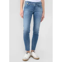Jeans push-up slim PULP, 7/8ème bleu June