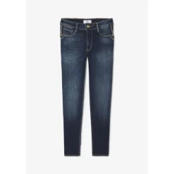Jeans push-up slim taille haute PULP, 7/8ème bleu Gail