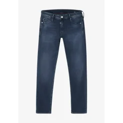 Jeans regular, droit 800/12, longueur 34 bleu Xeno en coton
