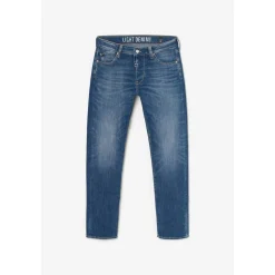 Jeans regular, droit 700/22, longueur 34 bleu en coton Zane