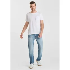 Jeans regular, droit 800/12, longueur 34 bleu Earl