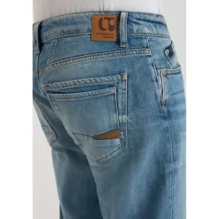 Jeans regular, droit 800/12, longueur 34 bleu Earl