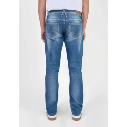 Jeans regular, droit 800/12, longueur bleu Asa