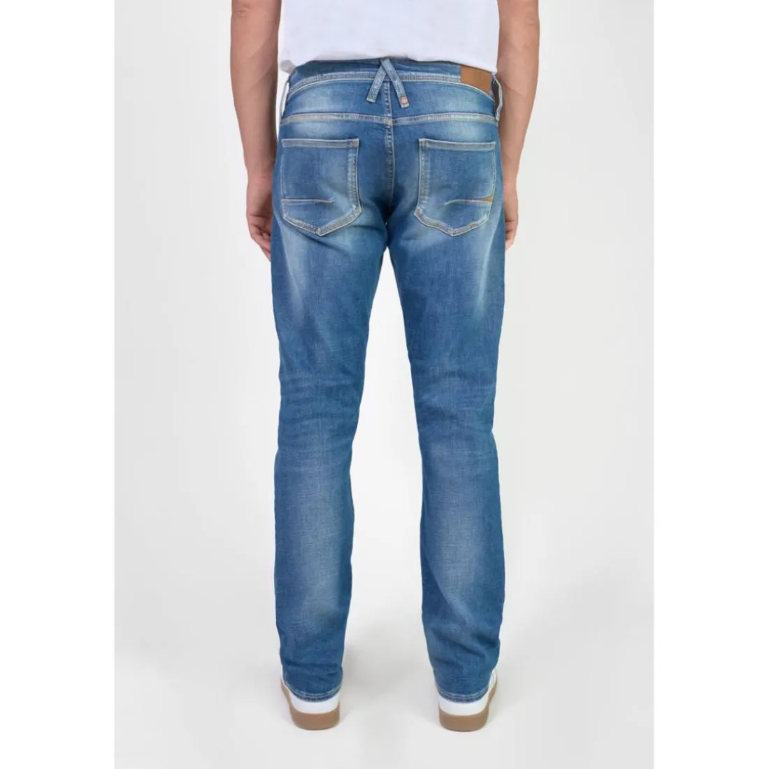 Jeans regular, droit 800/12, longueur bleu Asa