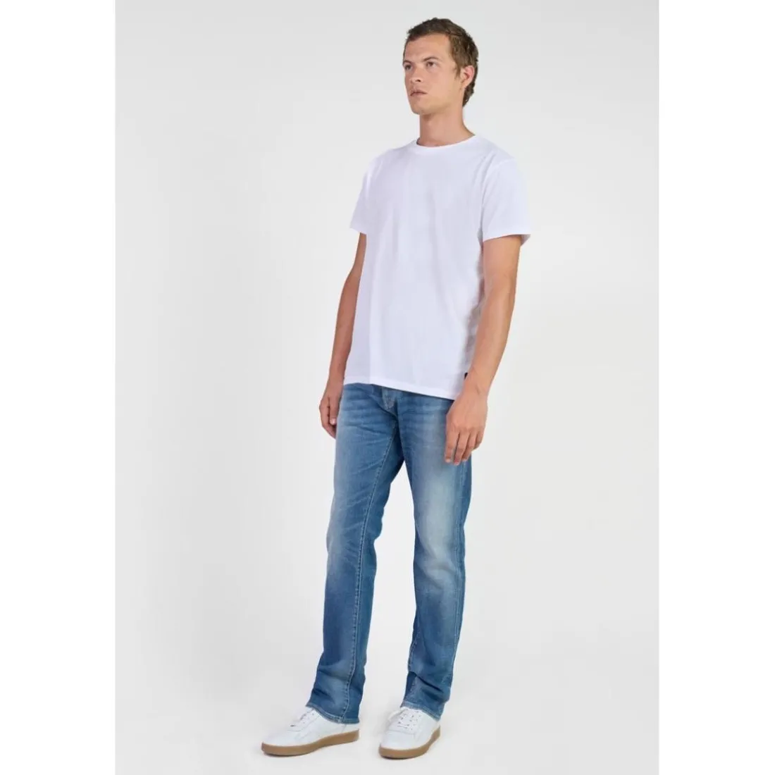 Jeans regular, droit 800/12, longueur bleu Asa