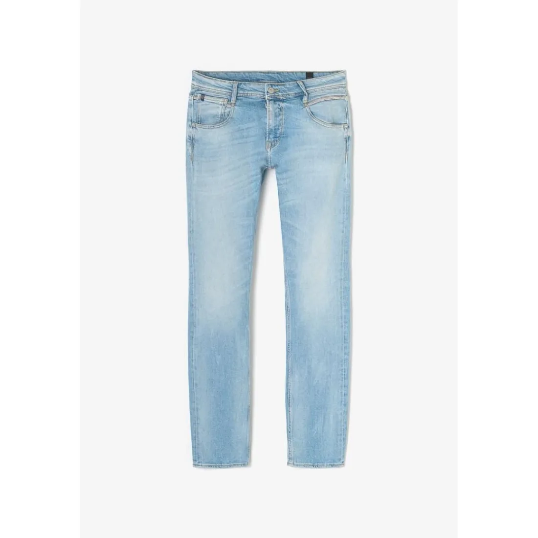 Jeans regular, droit 800/12, longueur 34 bleu Milo