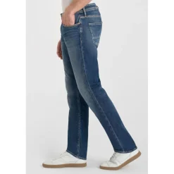 Jeans regular, droit 800/12, longueur 34 bleu Seth