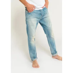 Jeans regular, droit 800/60 loose , longueur 34 bleu Vic