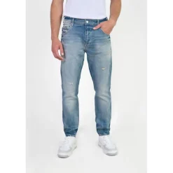 Jeans regular, droit 800/60 loose , longueur 34 bleu Vic