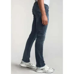 Jeans regular, droit 800/12JO, longueur 34 bleu en coton Sam