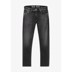 Jeans regular, droit jogg 800/12 regular , longueur 34 noir Aiden en coton