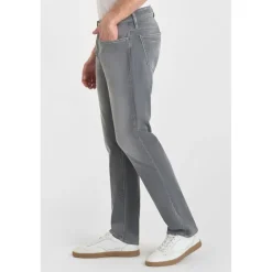 Jeans regular, droit jogg 800/12 regular , longueur 34 gris en coton Matt