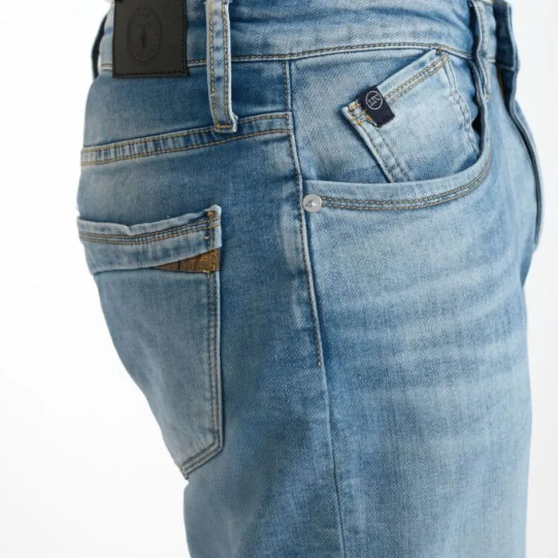 Jeans regular, droit jogg 800/12 regular , longueur 34 bleu Moe