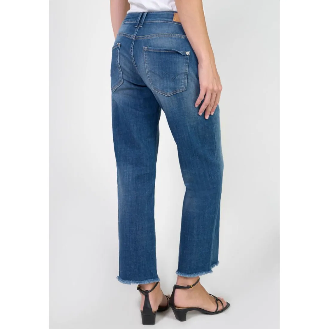 Jeans regular, droit PRISKA, 7/8ème bleu Nell