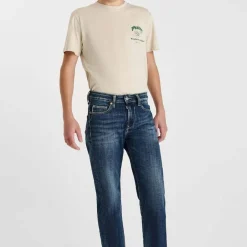 Jeans regular, droit regular, longueur 34 bleu Orin