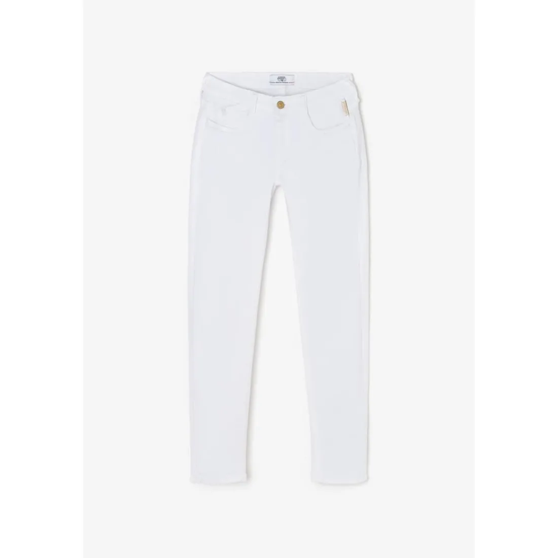Jeans skinny POWER, 7/8ème blanc Aria en coton