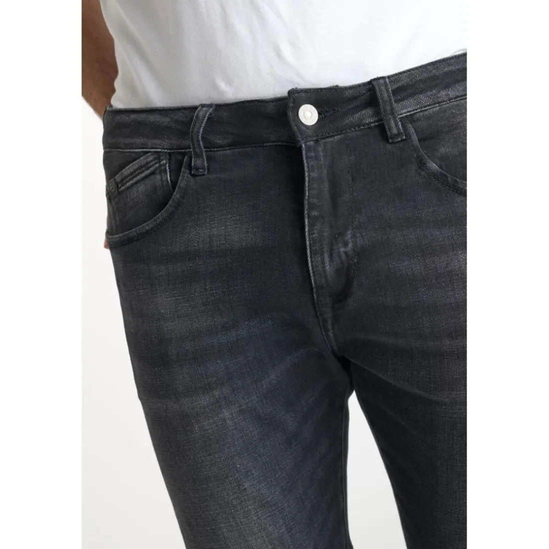Jeans skinny POWER, 7/8ème noir Noel