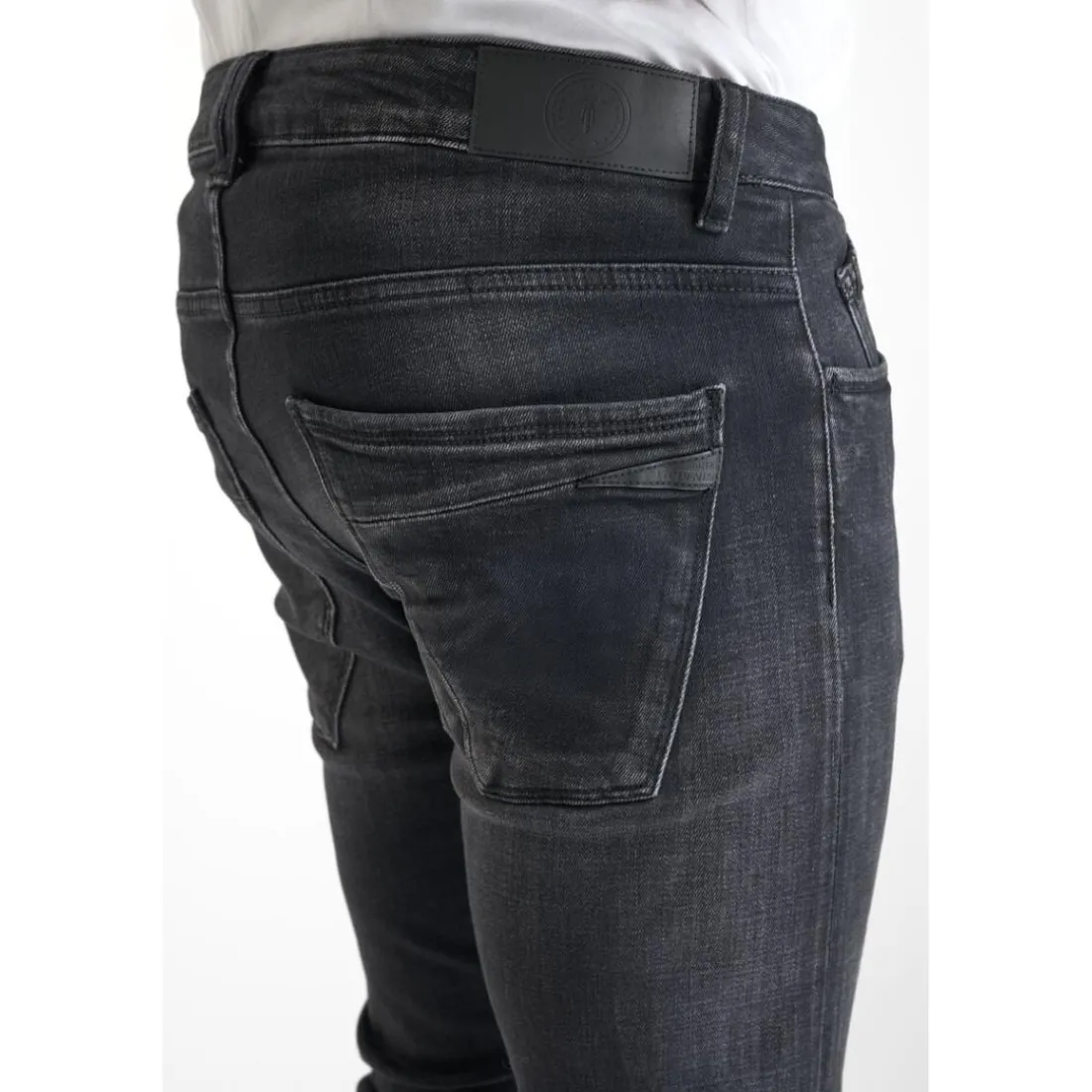 Jeans skinny POWER, 7/8ème noir Noel