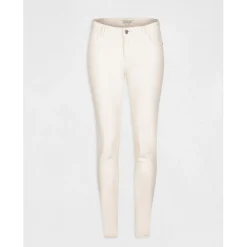 Jeans skinny taille basse ivoire