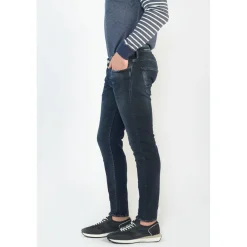 Jeans slim 700/11JO, longueur en coton