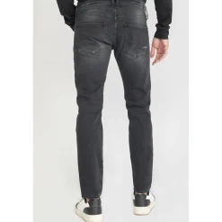 Jeans slim stretch 700/11, longueur 34 noir