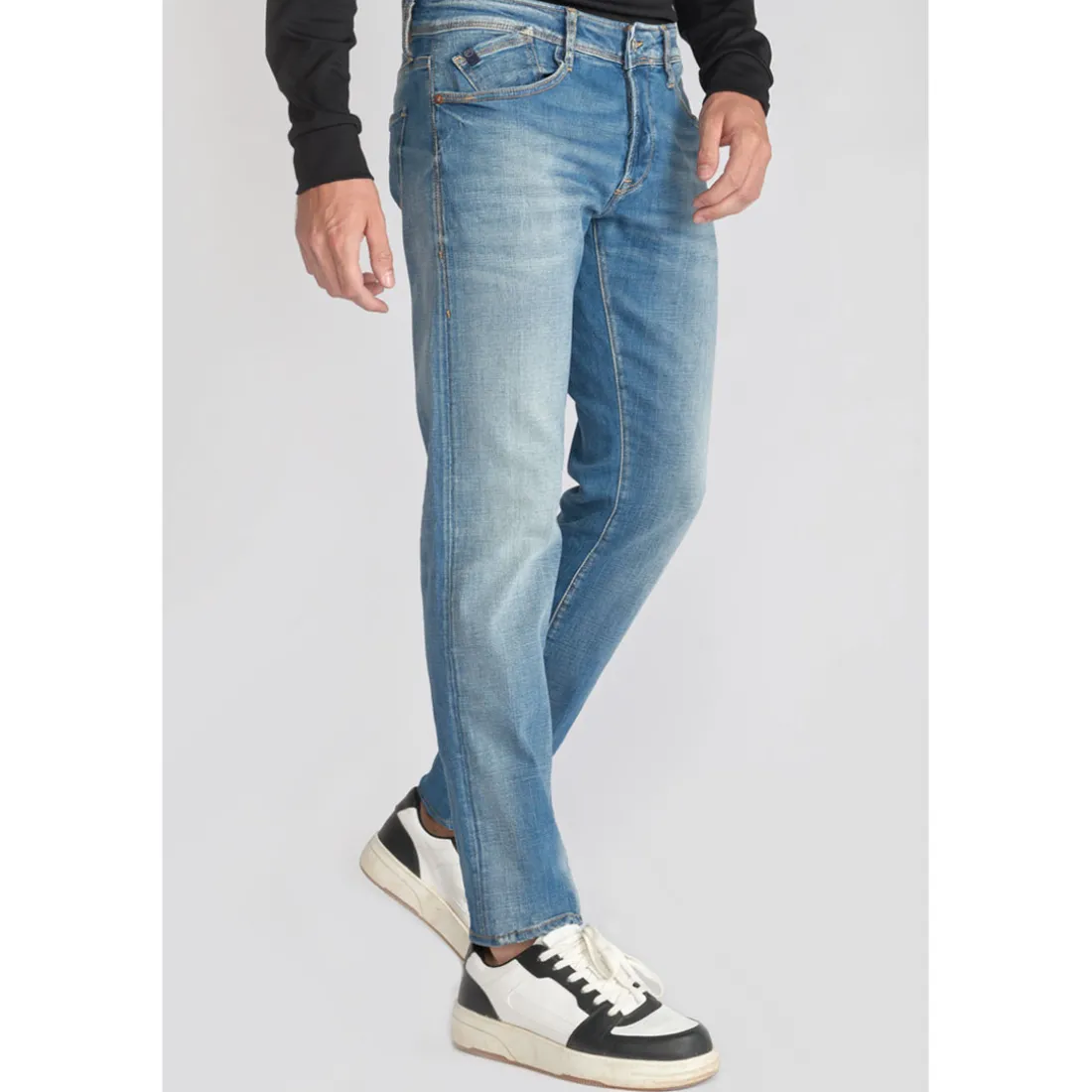 Jeans slim stretch 700/11, longueur 34 bleu Trent