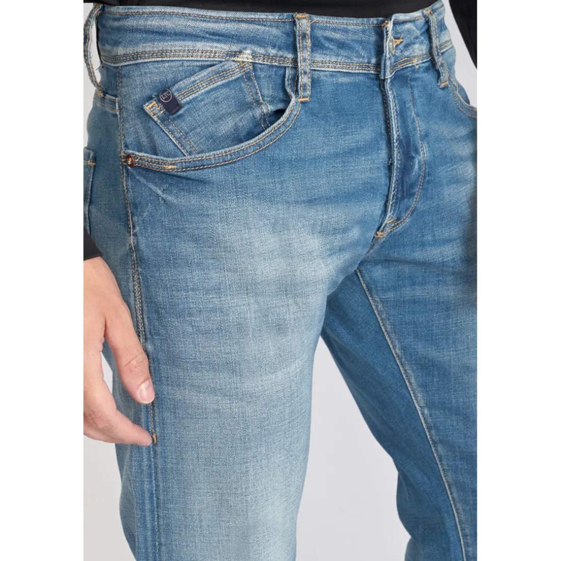 Jeans slim stretch 700/11, longueur 34 bleu Trent