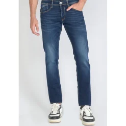 Jeans slim stretch 700/11, longueur 34 bleu Abel