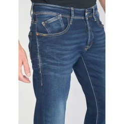Jeans slim stretch 700/11, longueur 34 bleu Abel
