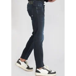 Jeans slim stretch 700/11, longueur 34 bleu Van