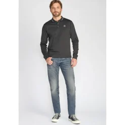 Jeans Wall 700/11 adjusted gris N°2 en coton