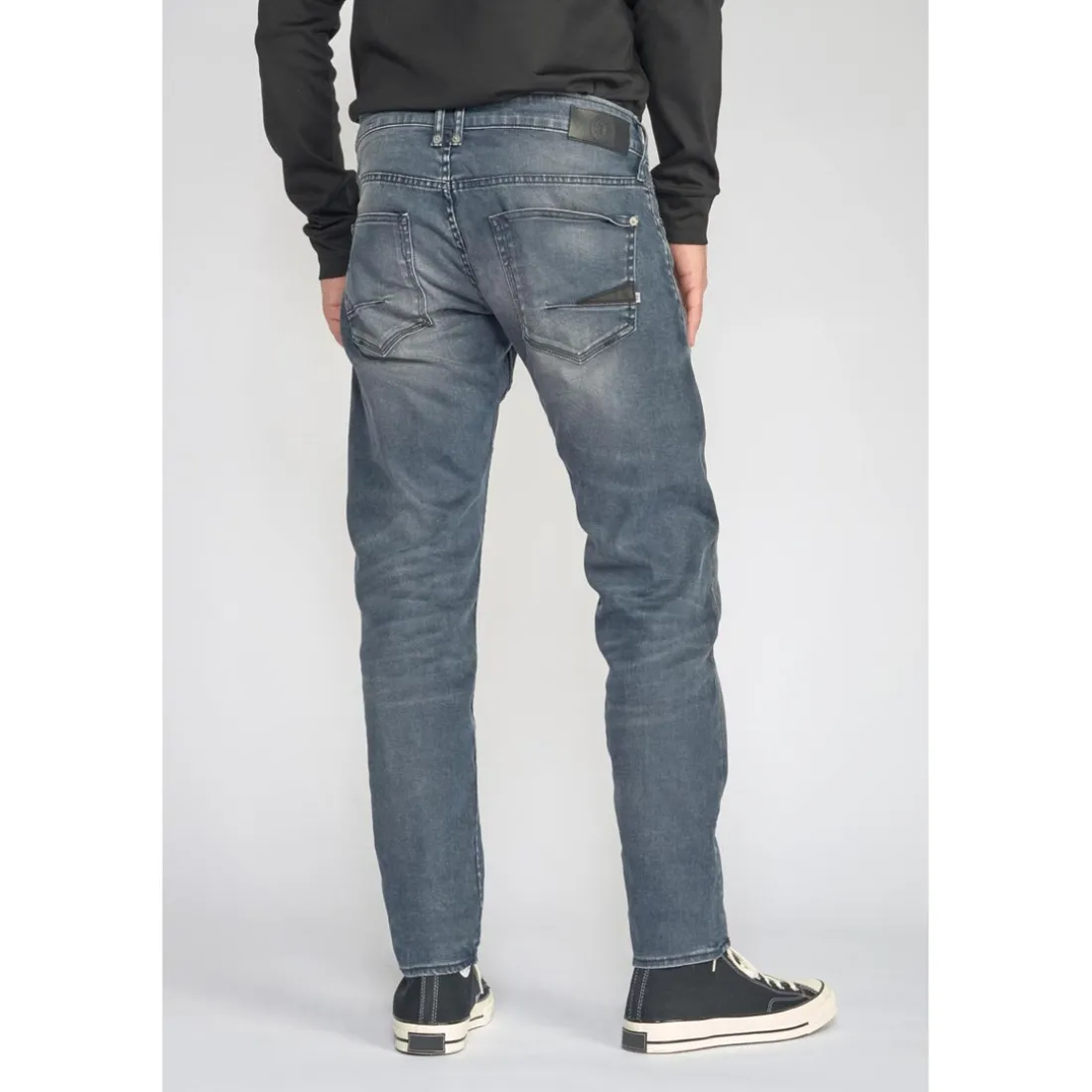 Jeans Wall 700/11 adjusted gris N°2 en coton