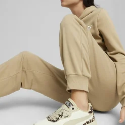 Jogging ESS+ marron en coton