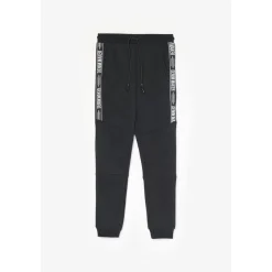 Jogging garçon, Yashibo noir en coton
