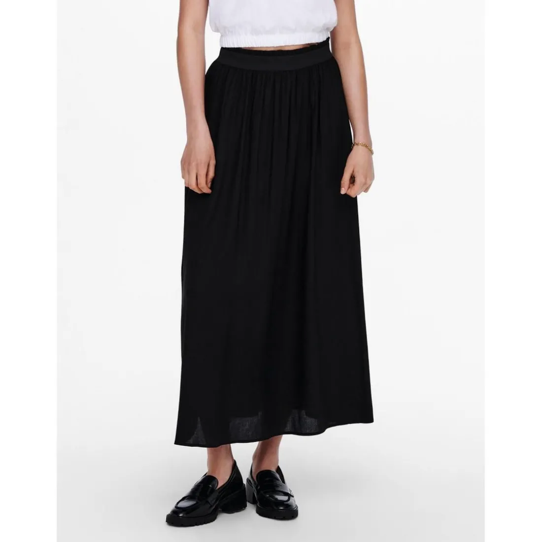 Jupe - Noire en viscose