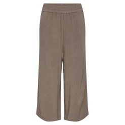 Jupe culotte marron en viscose Alice