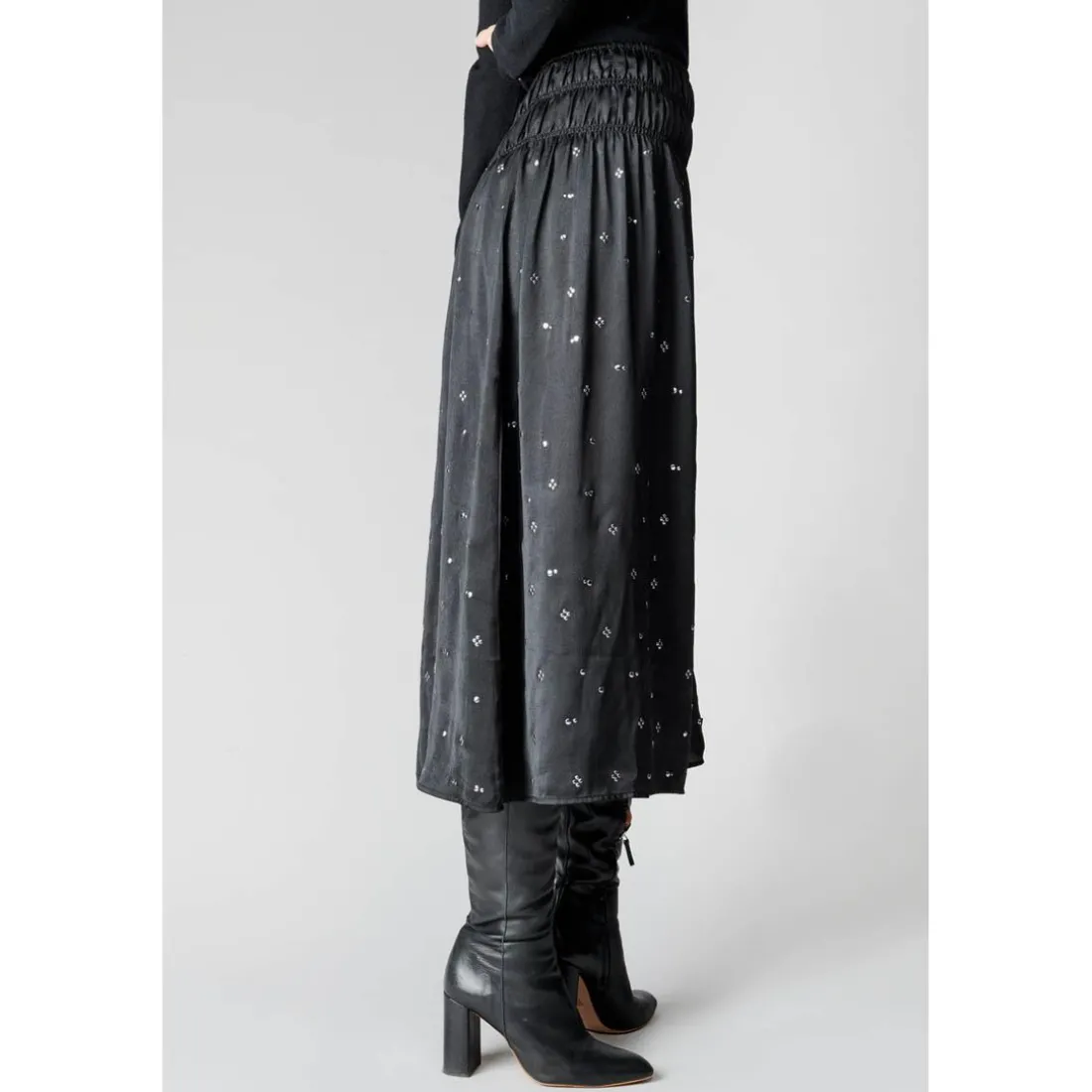 Jupe droite MAG - Noire