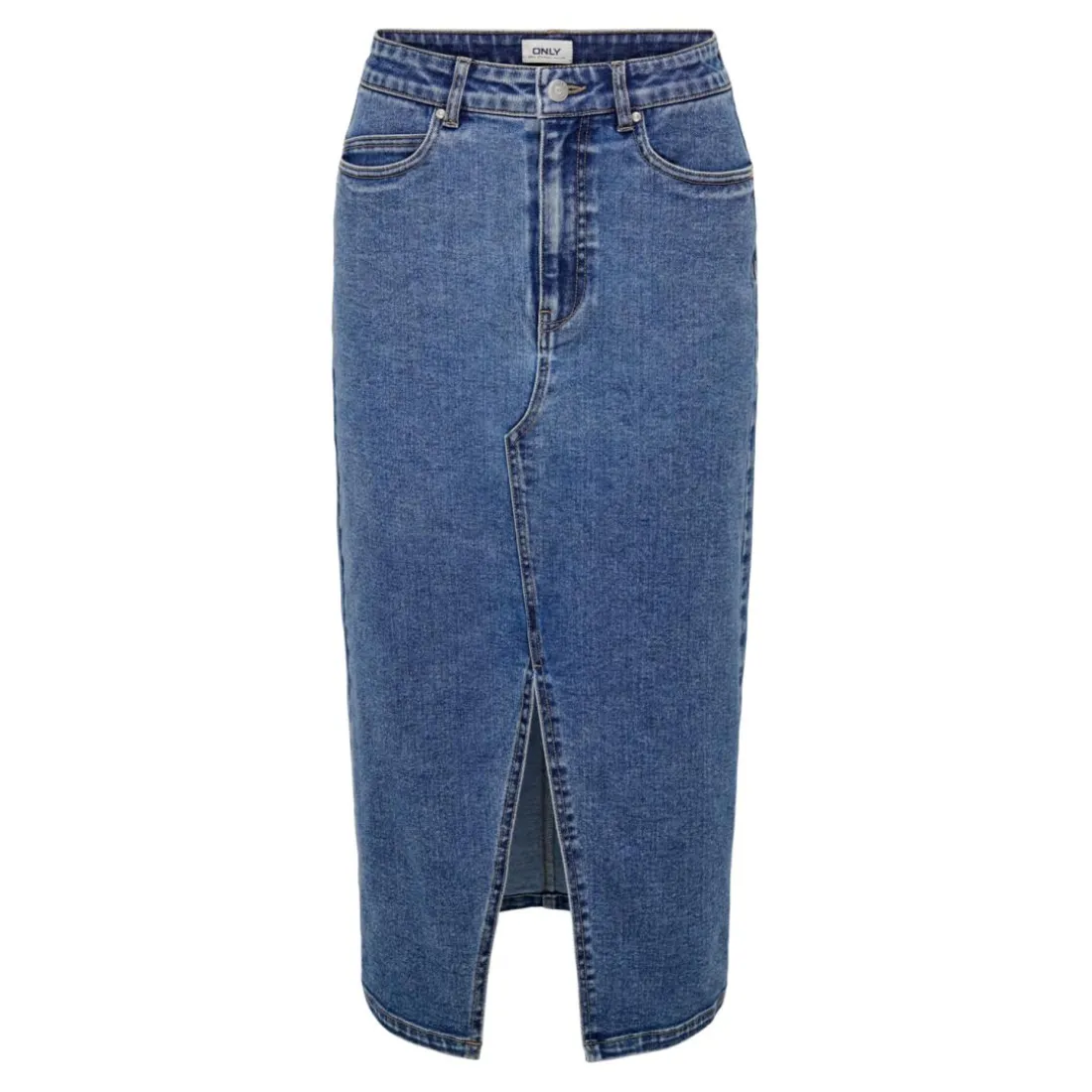 Jupe en denim bleu Fawn