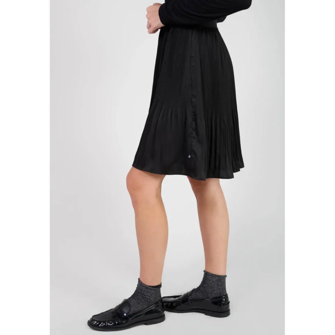 Jupe evasée, patineuse OKI noir Léna Agnes