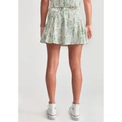 Jupe fille, evasée, patineuse MERILGI vert d'eau Pey