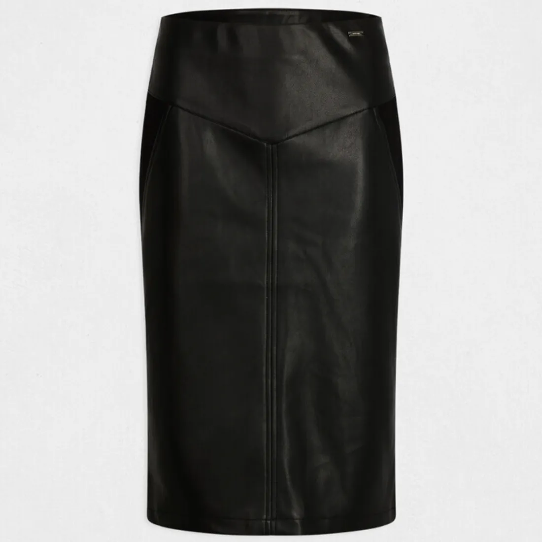 Jupe mi-longue femme Morgan noir