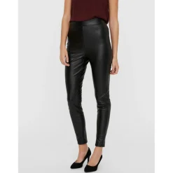 Legging Skinny Fit Taille moyenne noir Anna