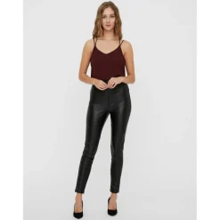 Legging Skinny Fit Taille moyenne noir Anna